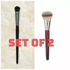 BK Beauty 109 Foundation Brush and BK Beauty A506 Concealer Brush(Set Of 2) - Picture 1 of 4