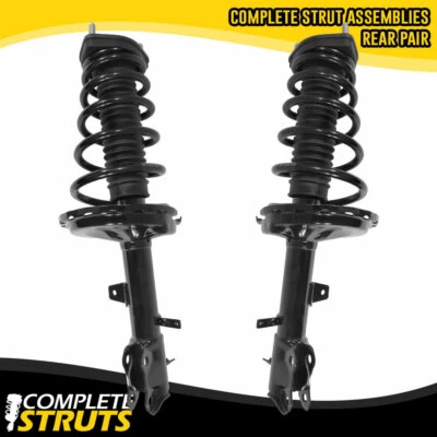 Rear Pair Complete Struts & Coil Spring Assemblies for 2007-2009 Lexus RX350 AWD - Image 1 of 4