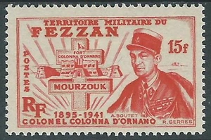 1949 BESETZUNG MILITÄRGEBIET FEZZAN 15 F MH * - I49-2 - Bild 1 von 1