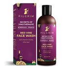 Pilgrim Red Vine Face Wash Cleanser with Vitamin C& goodness of Aloe Vera 100ml,