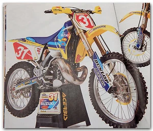 AMA MOTORCYCLE MAGAZINE W/ RODNEY SMITH'S 04 SUZUKI RM250 WES COOLEY EDDIE CRAFT - Picture 1 of 6