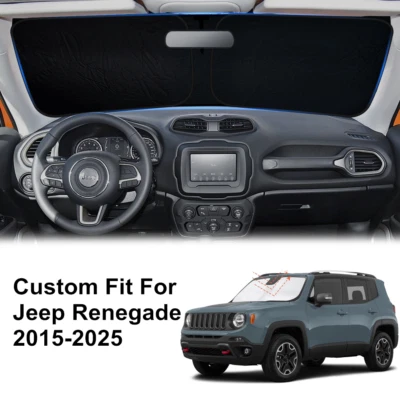 Parasol plegable para Jeep Renegade SUV 2015-2025 bloques rayos UV parasol Foto 1 de 4