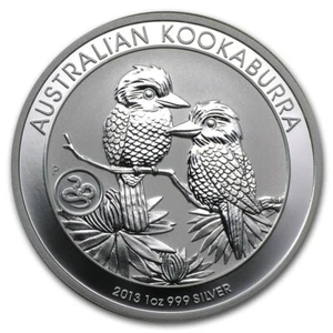 1 Oz 999 Silver 2013 Australia Kookaburra Perth Mint Snake Privy Bullion Coin - Picture 1 of 3