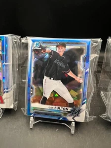 2021 Bowman Chrome Sapphire Dax Fulton ⚾ BCP-32 ⚾ Marlins ⚾ Rookie Lot of 22 - Bild 1 von 1