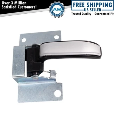 Maçaneta interna interna da porta lateral esquerda do motorista para caminhonete Chevy GMC - Imagem 1 de 3