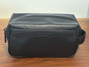 Yves Saint Laurent Perfume Hombre Artículos de Aseo Bolsa de Viaje/Bolso Pantalón Cremallera Negro - Imagen 1 de 12