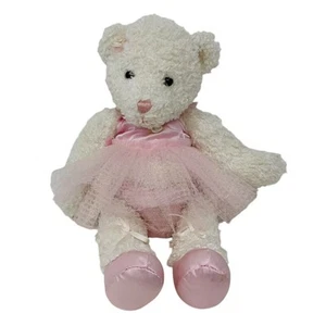 Oso de peluche Gund bailarina Whitney peluche 15060 brillante tutú guardería 13" - Imagen 1 de 12