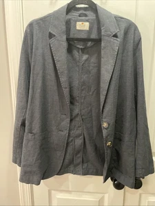 Marine Layer Hanf Sportjacke Rauch Farbe Größe XS - Bild 1 von 11