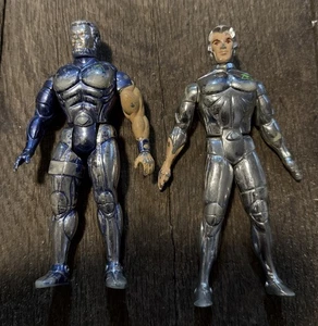 Lote De 2 Figuras Silverhawks 1986 Telepix Figura De Colección - Imagen 1 de 8
