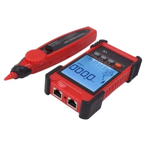 ET616 Network Cable Tester Multimeter Multifunctional Line Finder With LCD GDB - Afbeelding 1 van 12