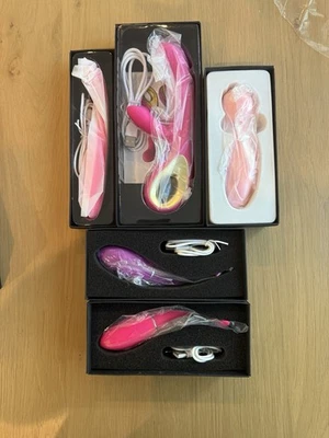 Set of 5 Vibrators for Women – G-Spot & Clit Stimulators - Silicone Sex Toys - Image 1 of 4