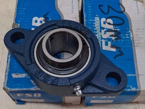 2 piezas. Máquina herramienta con rodamiento de brida de 2 pernos sellado diámetro 30 mm UCFL206 - Imagen 1 de 8