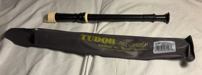 Grabadora Soprano Tudor Instrumento Escolar Musical No. Funda TD185 Foto 1 de 4