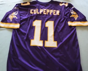 MINNESOTA VIKINGS JERSEY VINTAGE DAUNTE CULPEPPER JERSEY SIZE XL IN GREAT SHAPE - Picture 1 of 5