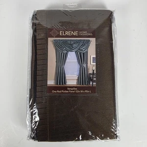 Elrene Home Fashions Versailles Curtain Panel 52x95 Window Treatment New Drapery - Picture 1 of 7