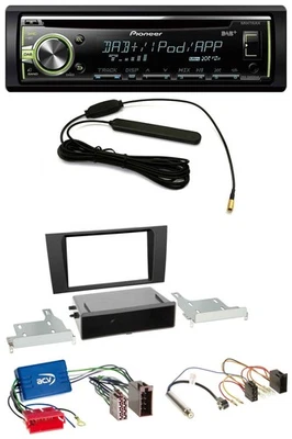 Pioneer MP3 USB CD DAB AUX Autoradio für Audi A4 B5 99-01 Symphony Aktivsystem - Bild 1 von 4