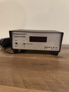 Radio CB amateur compteur de fréquence Memtrix MX-41 vintage - s'allume non testé - Photo 1/6