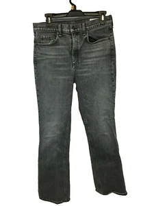 Rag & Bone High Rise Skinny Jeans Capri Size 30 Black Soft Stretch - Picture 1 of 5