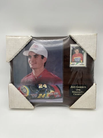 Jeff Gordon 1996 Winston Cup Championship Plaque New Factory Sealed Cover