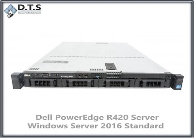 Dell PowerEdge R420 Server 2X 1.9GHz E5-2420 HEX Windows Server 2012 R2 Standard - Image 1 of 2