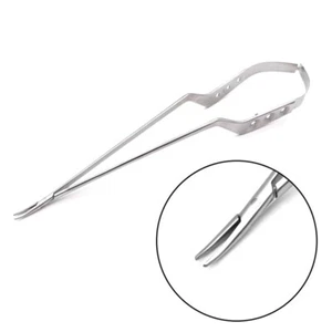stainless steel 24cm long  curved needle holder ENT micro surgical instruments - Picture 1 of 1