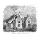GREAT YARMOUTH Volunteer Drill Hall - antyczny druk 1868