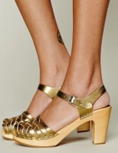 Swedish Hasbeen Gold Super High - Picture 1 of 3