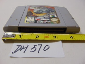 Chopper Attack Nintendo 64 N64 Game Cartridge Only Tested Working - Picture 1 of 5
