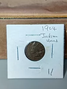 1904 INDIAN HEAD PENNY - Bild 1 von 5