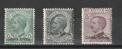 Eritrea  Scott# 35, 37, & 39 MH-MNH**Store Clean UP Sale** - image 1 of 2