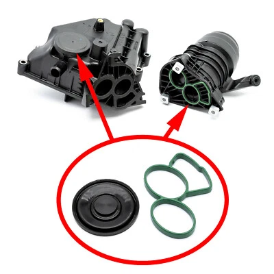 Oil filter diaphragm and gasket Volvo 2.0D, 2.4D, 2.5D 30757730 Repair kit - Image 1 of 4