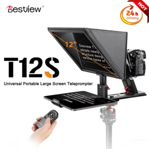 Bestview T12S Teleprompter 12.9'' Universal Portable Large Screen fr DSLR Record - Afbeelding 1 van 6