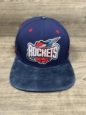 Houston Rockets Hat 9fifty Original Fit Hardwood Classics Suede Strapback 1/72 - Image 1 of 4