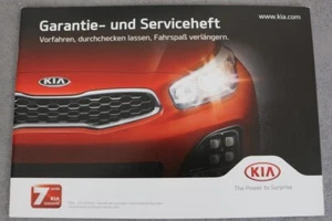KIA MOTORS - Garantía y Cuaderno de Servicio "Edición: Junio 2016 - SIN entradas - Imagen 1 de 14