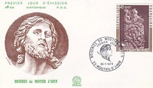 France 1973 FDC Moutier D' Ahun yt 1743 - Picture 1 of 1
