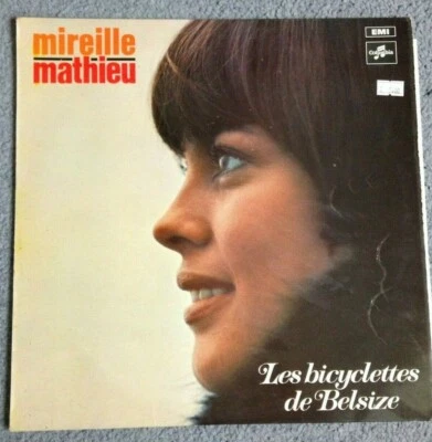 MIREILLE MATHIEU - Les Bicyclettes de Belsize (1968) Vinyl LP (SX 6328) Chanson - Image 1 of 2