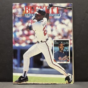 Vintage Beckett Baseball Magazine Nov 1993 Issue #104 Fred McGriff - Picture 1 of 8