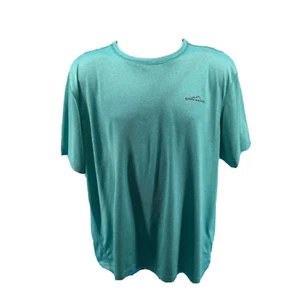 Eddie Bauer Men's Short-Sleeve Active Heather Tee Shirt In Teal, 2XL - Picture 1 of 1