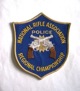 National Rifle Association Police pistol Regional Championship patch, large size - Picture 1 of 1