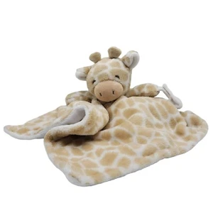 Carter's Giraffe Lovey Plush Cream 13.5" Brown Hook And Loop Pacifier Holder - Picture 1 of 9