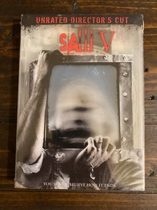 Saw V “Unrated Director’s Cut” (DVD) widescreen....BRAND NEW & SEALED! - Picture 1 of 3