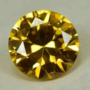 Synthetic American Diamond 13.50 Ct Round D VVS2 Quality GIE Certified 1201 - Picture 1 of 7