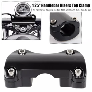 1.25'' Handlebar Riser Clamp Fit For Harley Touring Road King Special Road Glide - Picture 1 of 18