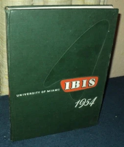 1954 Ibis University of Miami Yearbook Annual Coral Gables Florida Hurricanes - Picture 1 of 5