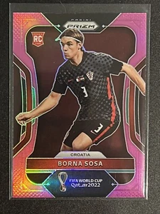 2022 Panini Prizm World Cup Qatar Pink Prizm Borna Sosa #55 - Picture 1 of 2