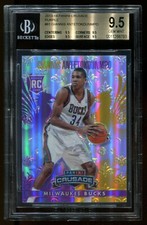 🔥 Giannis Antetokounmpo 2013-14 Panini Crusade ROOKIE PURPLE #/49 RC BGS 9.5 *4