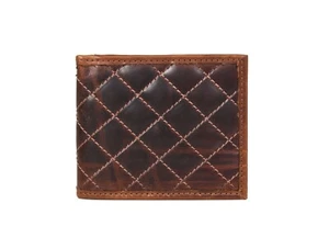 Cartera de cuero acolchada - Imagen 1 de 5