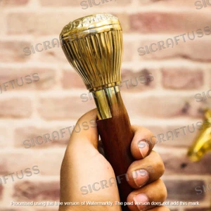 Knob Handle Wooden Victorian Foldable Cane Collectible Mens Gift Walking Stick. - Picture 1 of 12