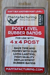 Replacement Post Level Rubber Bands 4x4 - Picture 1 of 4