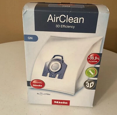 Miele GN AirClean 3D Vacuum Bags  - 4 Pack - Image 1 of 3